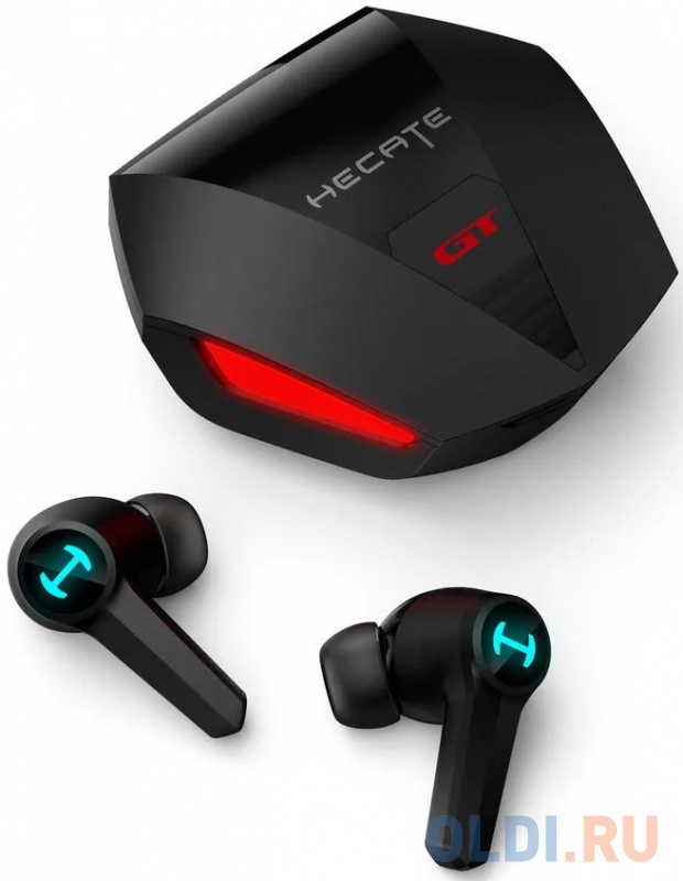 Наушники с микрофоном Edifier GT4 S черный вкладыши беспроводные bluetooth/радио в ушной раковине фото