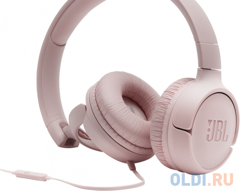Гарнитура JBL Tune 500 розовый JBLT500PINK фото
