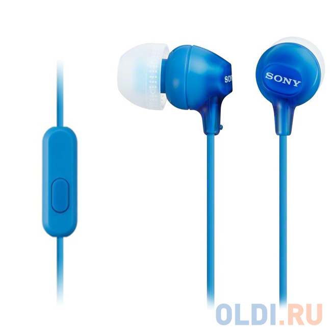 Sony MDR-EX15APL Наушники, синий MCO00030724 - фото 1