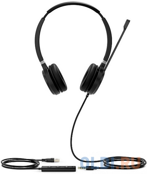 Гарнитура Yealink Wired Headset черный фото
