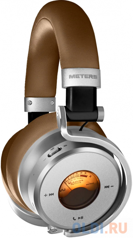 Наушники Meters OV-1-B-Connect серебристый коричневый M-OV-1-B-C-TAN фото