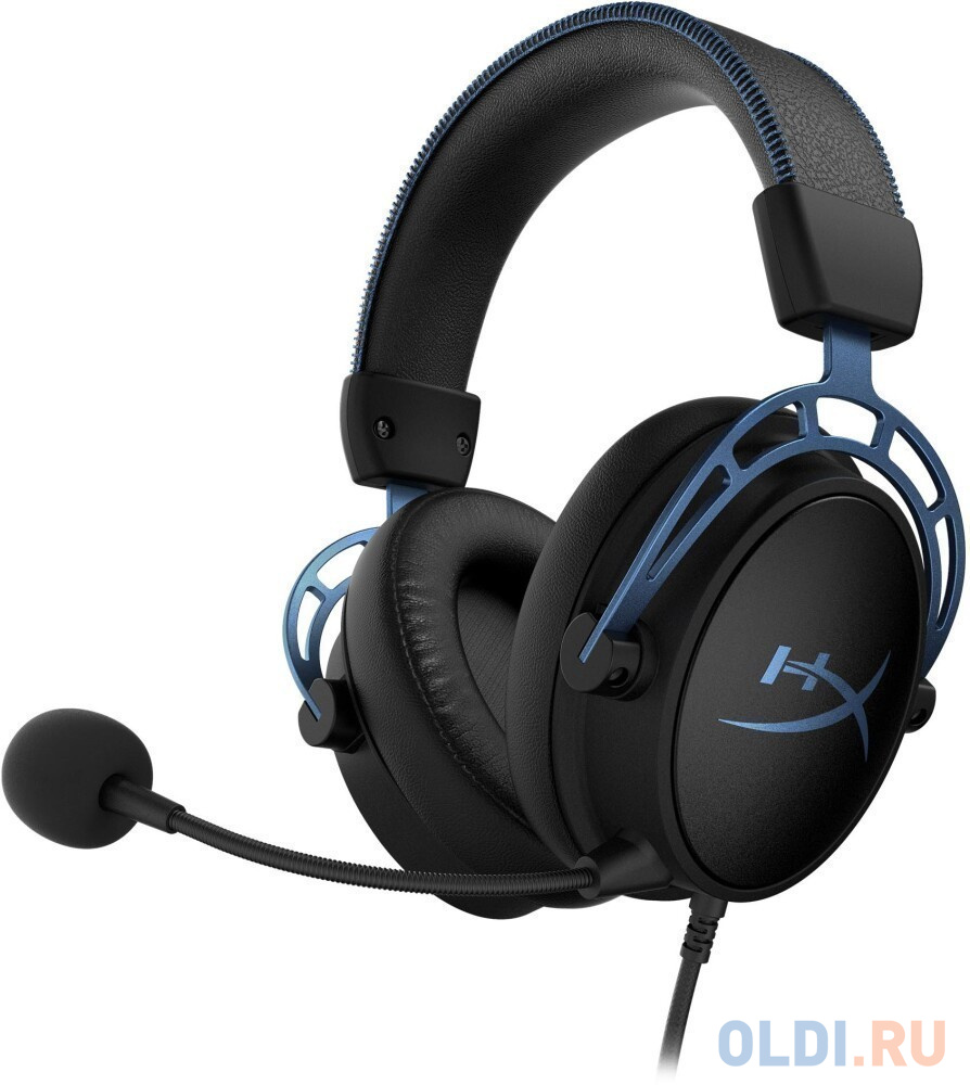 Гарнитура HyperX Cloud Alpha S 4P5L3AA/HX-HSCAS-BL/WW гарнитура игровая hyperx cloud iii   cl006 727a8aa