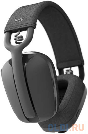 Гарнитура Logitech ZONE Vibe 100 серый фото
