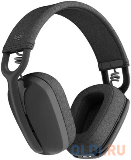 Гарнитура Logitech ZONE Vibe 100 серый фото