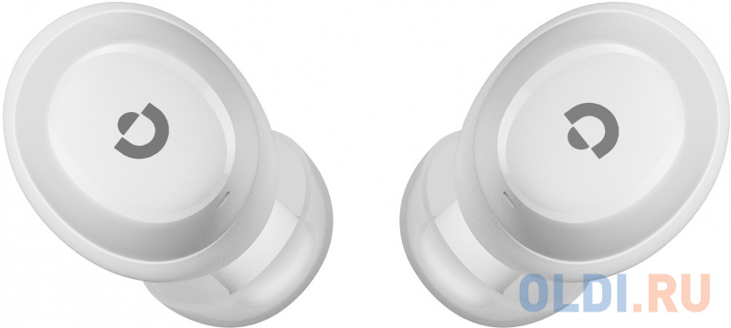 Гарнитура вкладыши A4Tech 2Drumtek B27 TWS белый беспроводные bluetooth в ушной раковине (B27 GRAYISH WHITE) фото