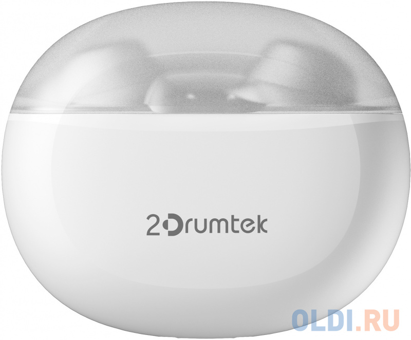 Гарнитура вкладыши A4Tech 2Drumtek B27 TWS белый беспроводные bluetooth в ушной раковине (B27 GRAYISH WHITE) фото