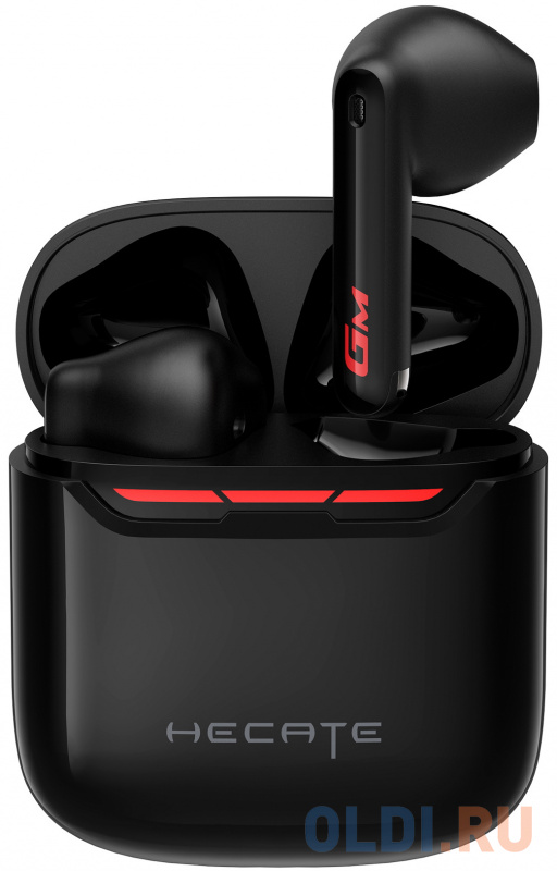 Наушники с микрофоном Edifier GM3 Plus черный вкладыши BT в ушной раковине фото