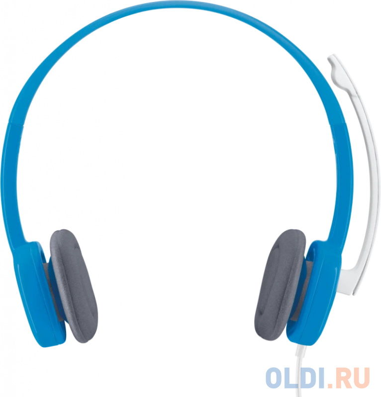 Проводная гарнитура Logitech H150, голубой [981-000372] фото