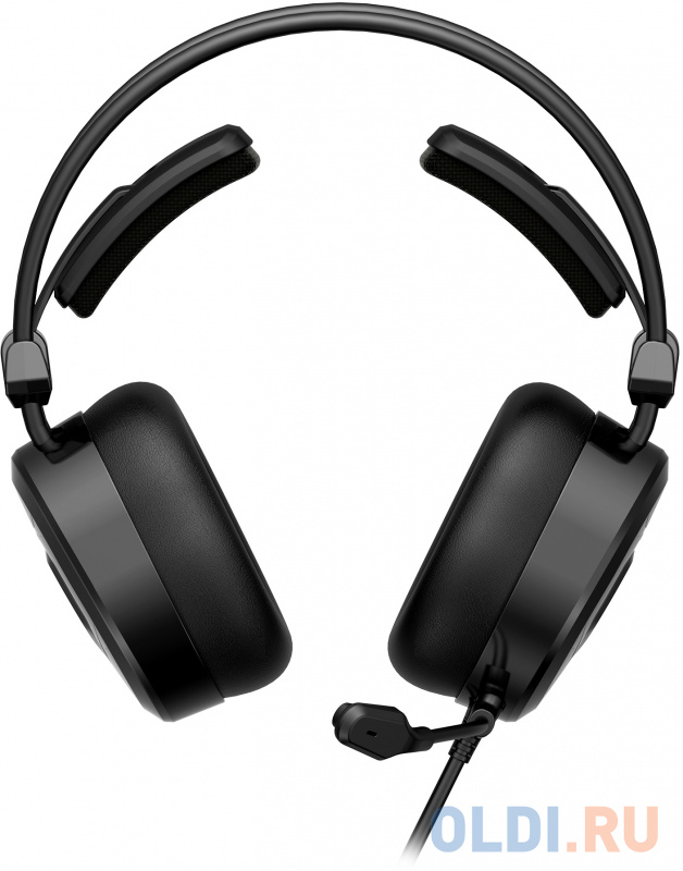 Наушники с микрофоном A4Tech Bloody MC750 черный 2.3м мониторные USB оголовье (MC750 BLACK) фото