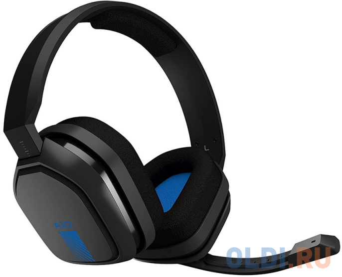 Гарнитура проводная игровая Astro Gaming A10 Headset PS4 GEN1 Grey/Blue, 3.5 MM фото