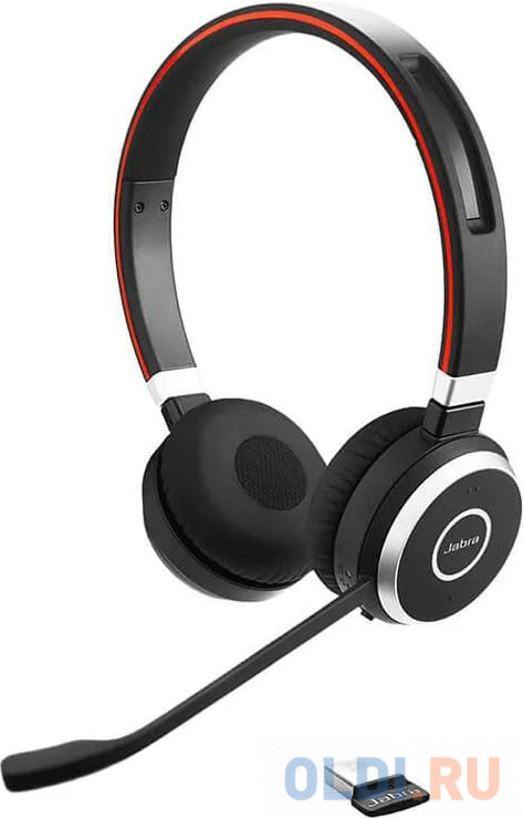 Беспроводная Bluetooth гарнитура Jabra Evolve 65 SE Link380a MS Stereo 6599-833-309