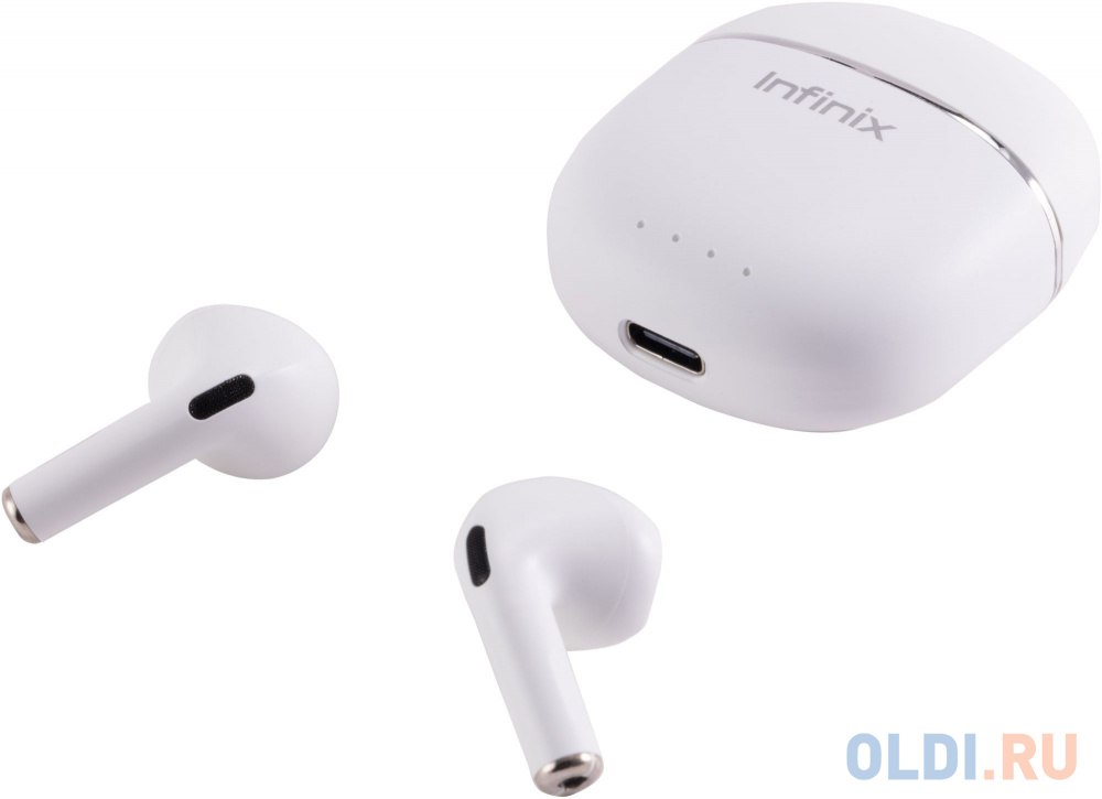 Гарнитура вкладыши Infinix XBuds XE23 белый беспроводные bluetooth в ушной раковине (10311755) Вид№5