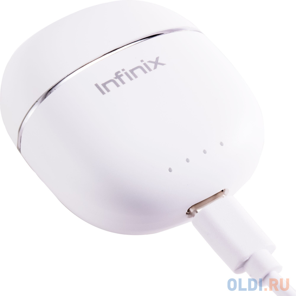 Гарнитура вкладыши Infinix XBuds XE23 белый беспроводные bluetooth в ушной раковине (10311755) Вид№8