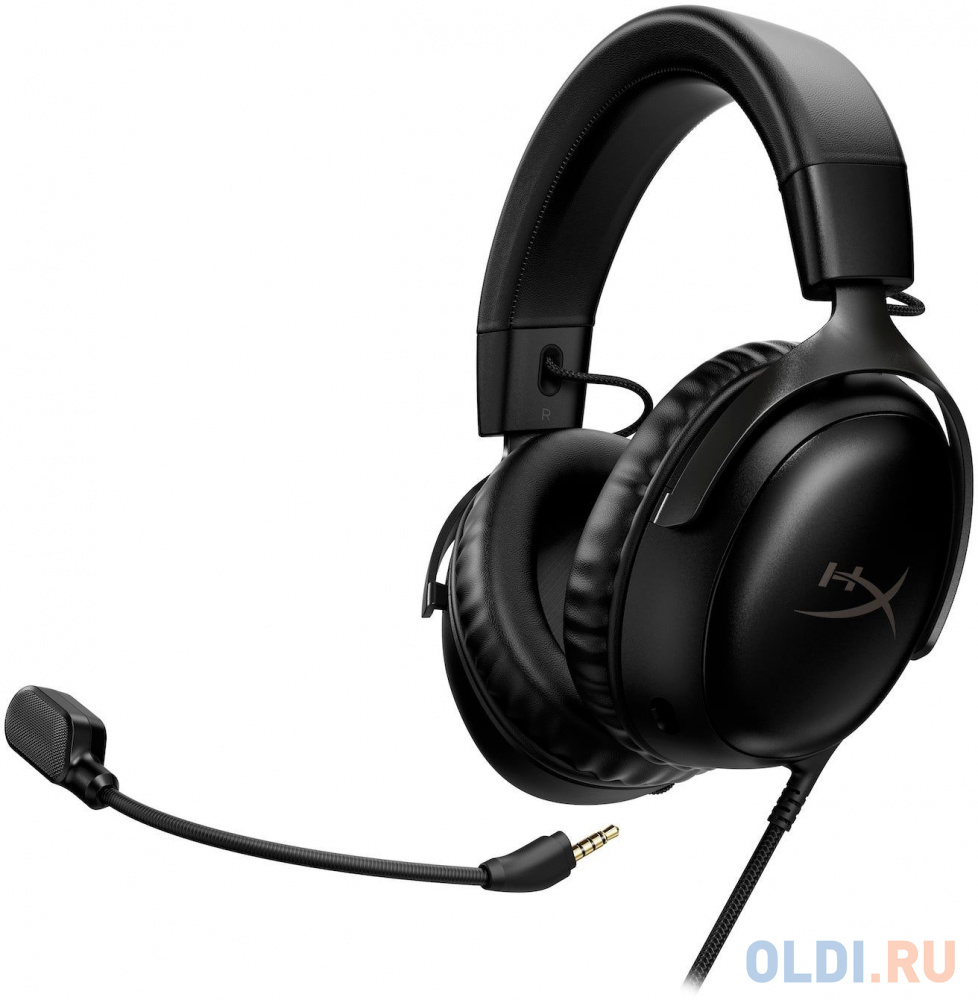 Гарнитура игровая/ HyperX Cloud III Black (CL006 727A8AA) Вид№3