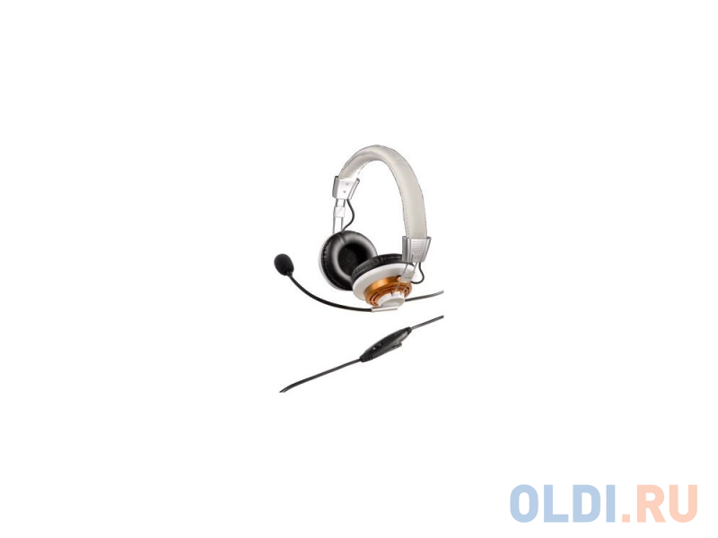 

Гарнитура Hama H-51619 HS-320 3.5 мм бело-золотистый