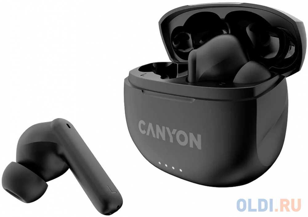 CANYON TWS-8, Bluetooth headset, with microphone, with ENC, BT V5.3 JL 6976D4, Frequence Response:20Hz-20kHz, battery EarBud 40mAh*2+Charging Case 470 Вид№2