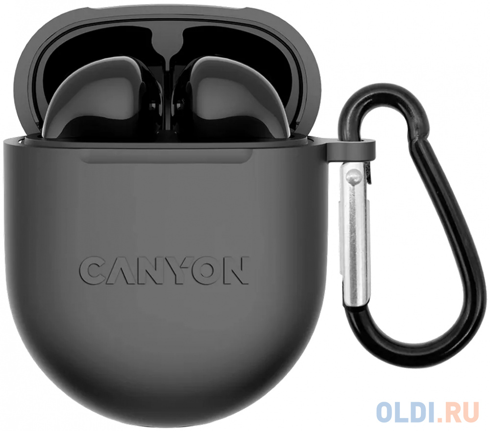 CANYON TWS-6, Bluetooth headset, with microphone, BT V5.3 JL 6976D4, Frequence Response:20Hz-20kHz, battery EarBud 30mAh*2+Charging Case 400mAh, type-