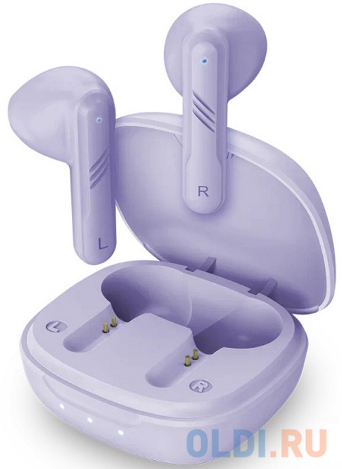 

Наушники Genius HS-M905BT, Light Purple. Bluetooth 5.3, возможность отключения, зарядка Type-C, кабель в комплекте. Цвет: сиреневый