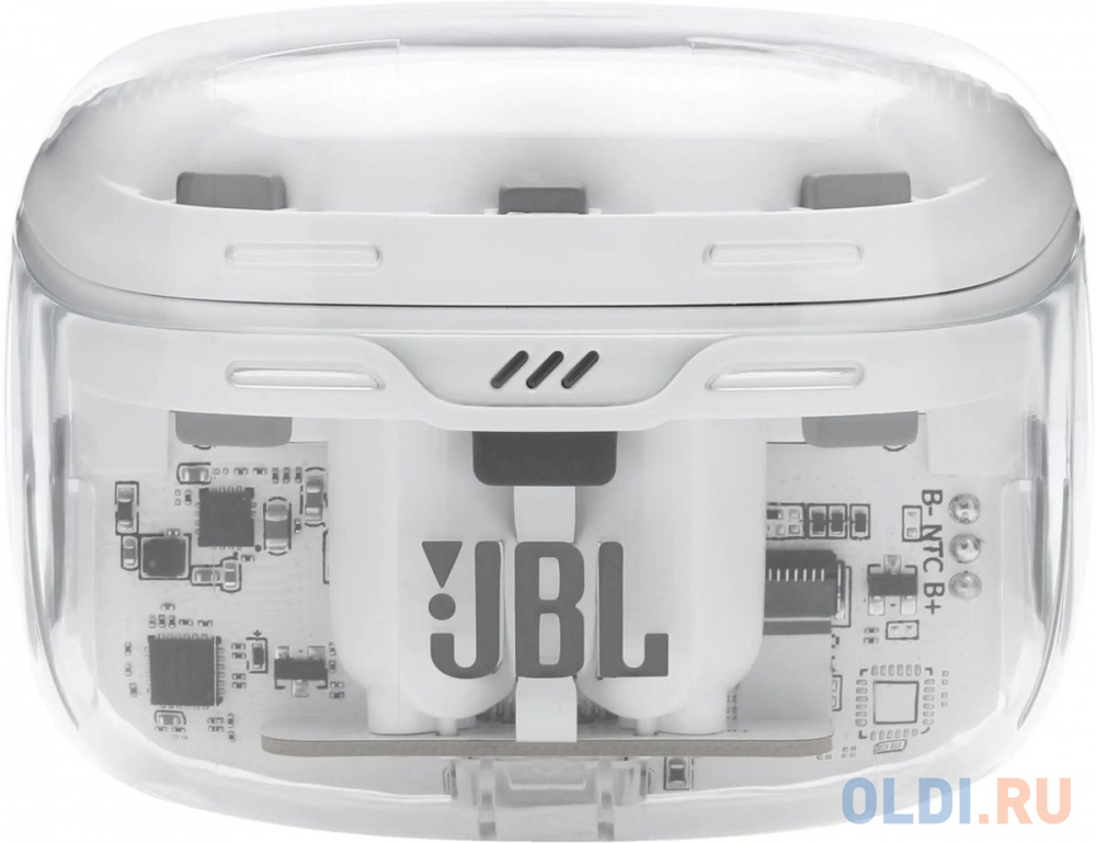 Гарнитура вкладыши JBL Tune Beam Ghost белый беспроводные bluetooth в ушной раковине (JBLTBEAMGWHTAS) Вид№7