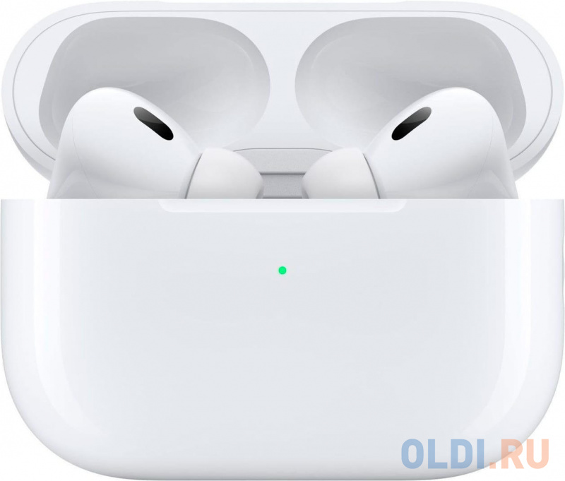 

Гарнитура внутриканальные Apple AirPods Pro 2 A2698 A2699 A2700 белый беспроводные bluetooth в ушной раковине (MQD83HN/A)