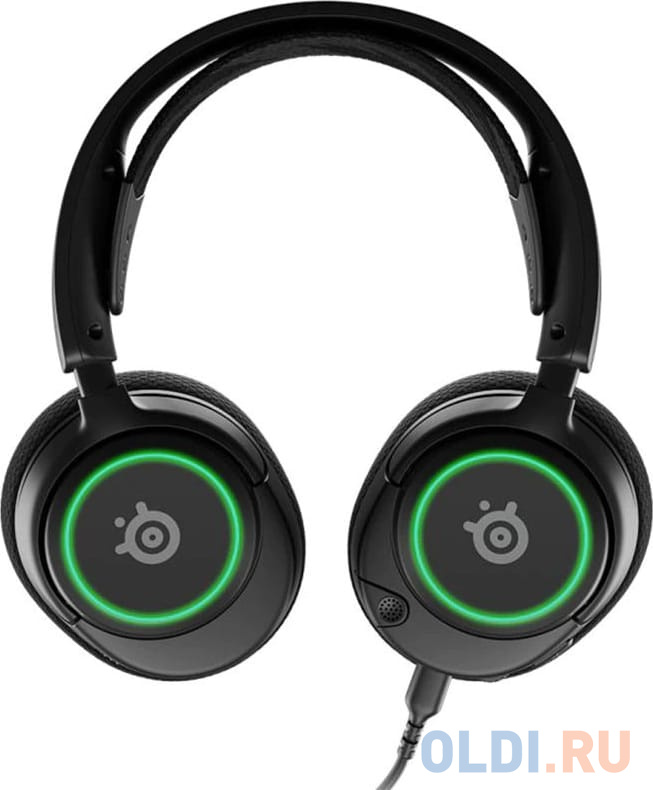 Наушники с микрофоном Steelseries Arctis Nova 3 черный 1.2м оголовье (61631) Вид№3