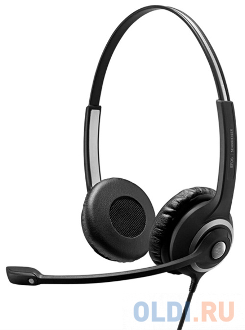 Наушники с микрофоном Epos Sennheiser SC 260 черный 2.9м накладные оголовье (1000515)