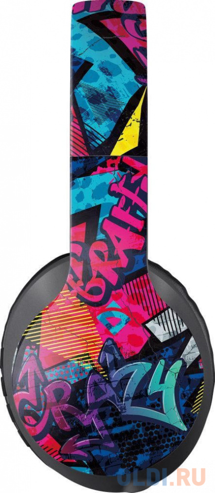 

Гарнитура FREEMOTION B595 BLACK+GRAFFITI 63597 DEFENDER, Черный