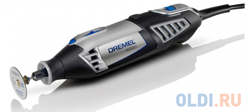 

Дрель (мини) DREMEL 4000-4/65 (JF/JH) 175Вт 0.8-3.2мм 5000-35000об/мин насадки 65шт., гиб.вал, кейс