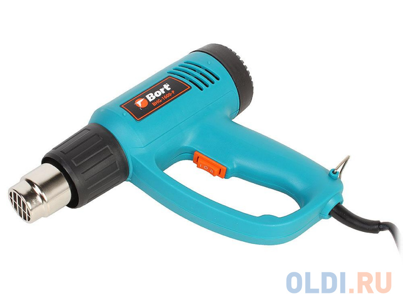 

Фен технический Bort BHG-1600-P 1500 Вт, 300-500°С, Защита от перегрева