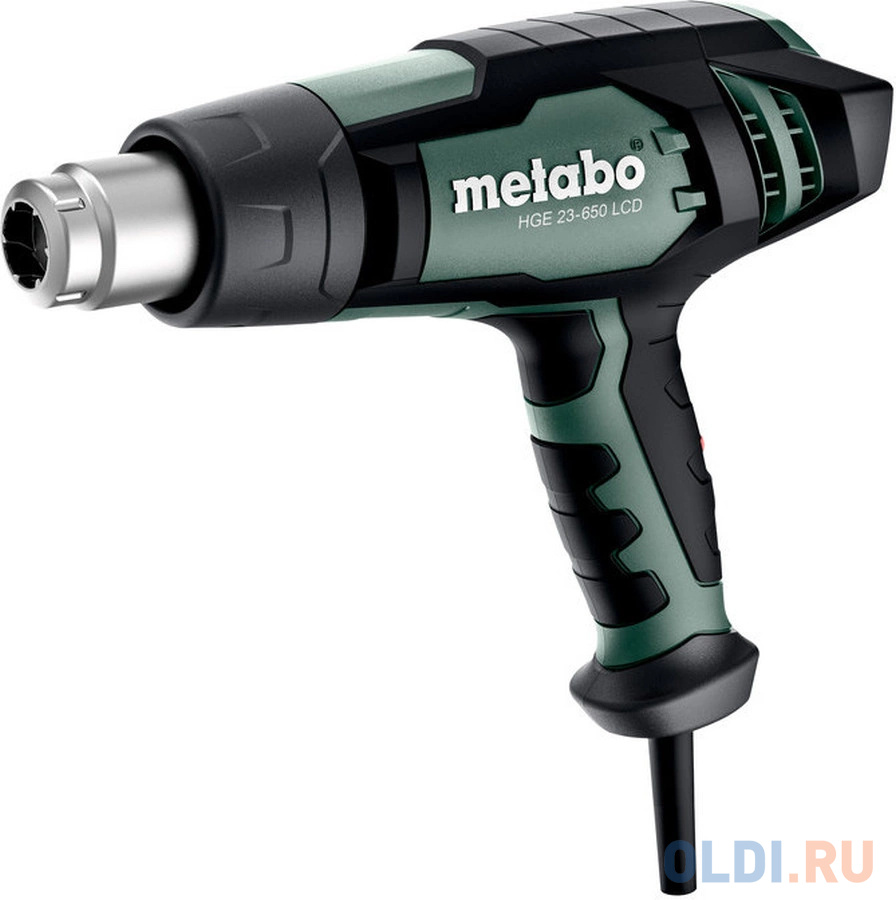 

Технический фен Metabo HGE 23-650 LCD 2300Вт темп.80-650С (603065500)