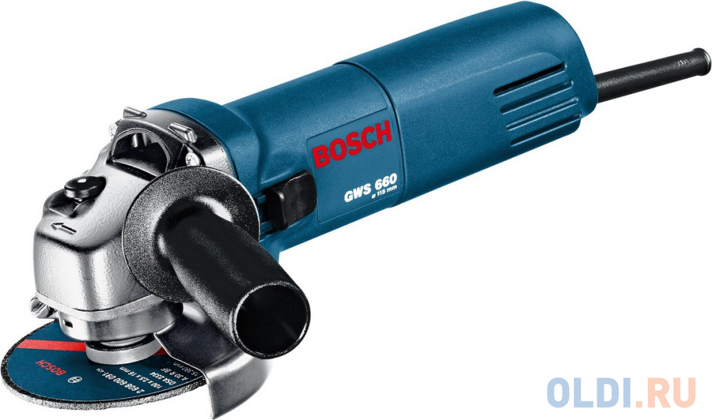 

Углошлифовальная машина Bosch GWS 660 115 мм 670 Вт