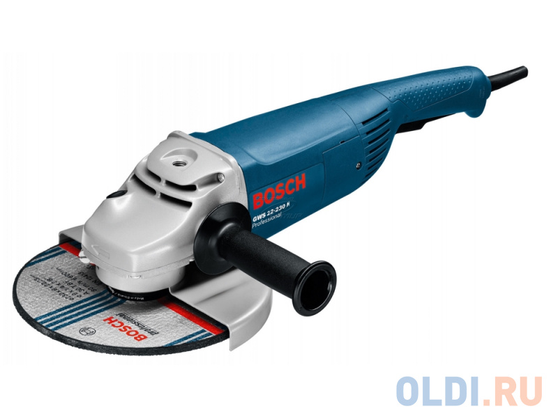 

Углошлифовальная машина Bosch GWS 22-230 H 230 мм 2200 Вт