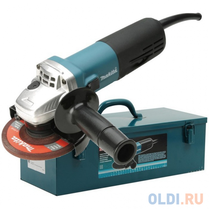 

Углошлифовальная машина Makita 9558HNK 125 мм 840 Вт