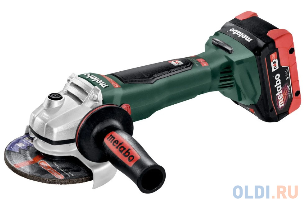 

Углошлифовальная машина Metabo WB 18 LTX BL 125 Quick 125 мм