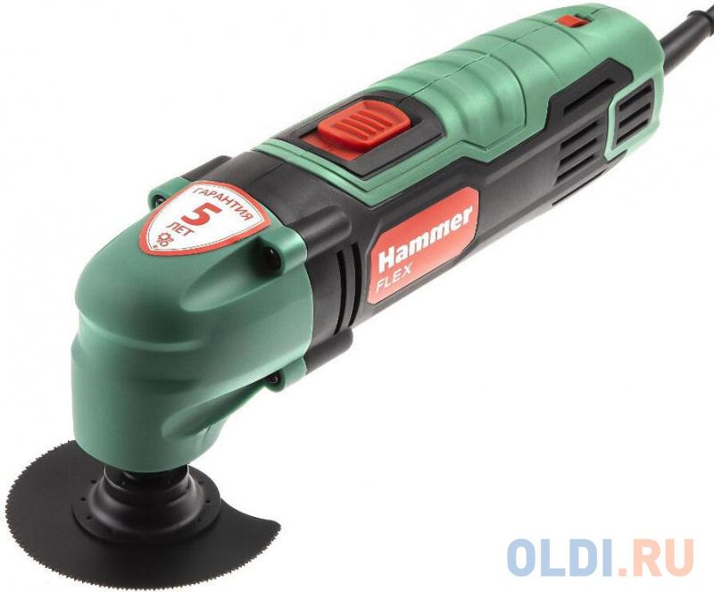 

МФИ Hammer Flex LZK300 300Вт 11000-21000об/мин 3°+ набор, кейс