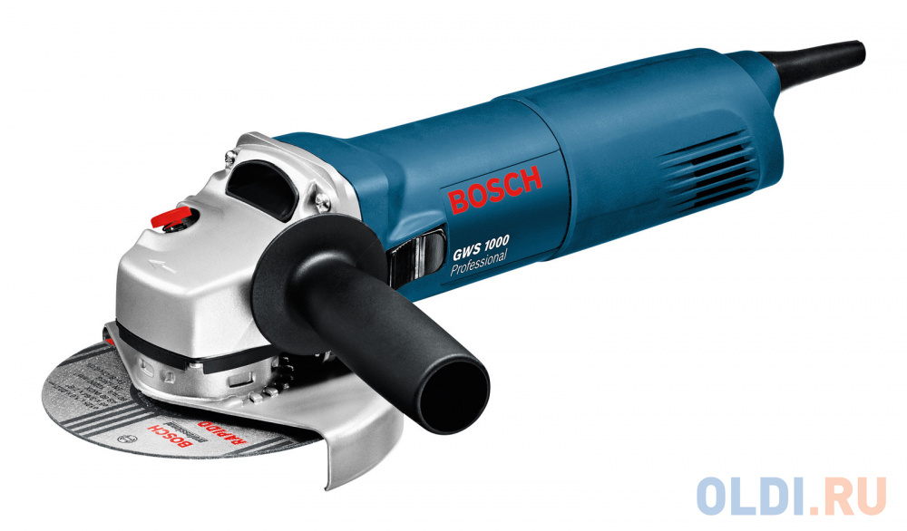 

Углошлифовальная машина Bosch GWS 1000 125 мм 1000 Вт