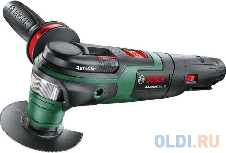 

Многофункциональный инструмент Bosch AdvancedMulti18 зеленый/черный
