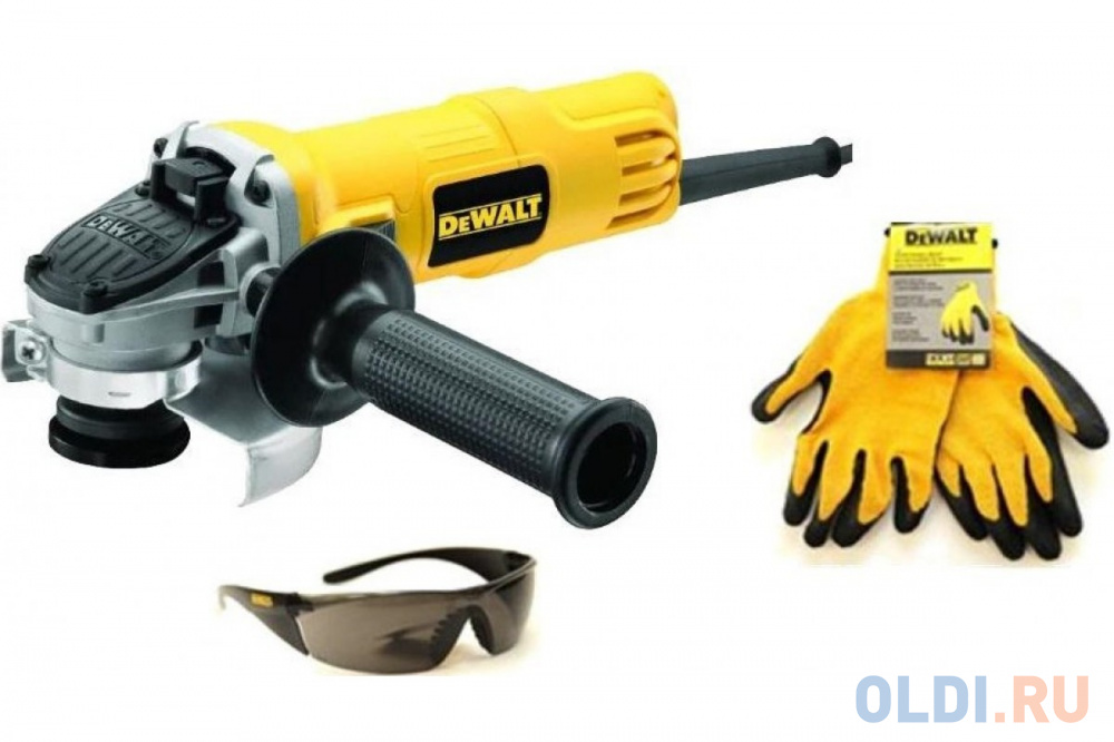 

Углошлифовальная машина DeWalt DWE4051G-KS 125 мм 800 Вт