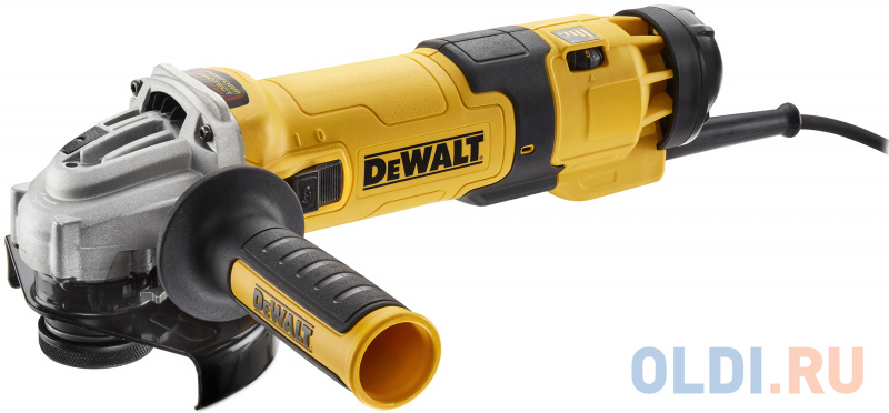 

УШМ 125мм, 1500Вт, рег.об+набор дисков DWE4257D4-RK DeWalt