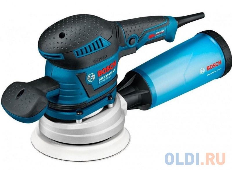 

Эксцентриковая шлифмашина Bosch GEX 125-150 AVE 400 Вт