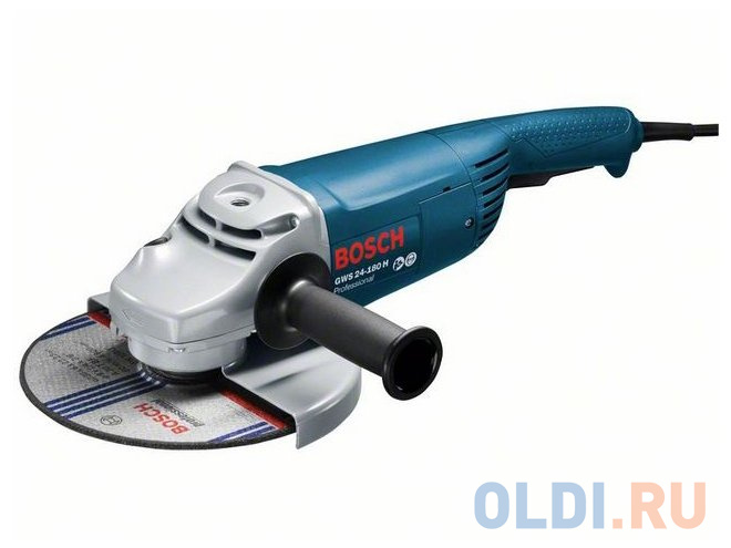 

Углошлифовальная машина Bosch GWS 24-180 H 180 мм 2400 Вт