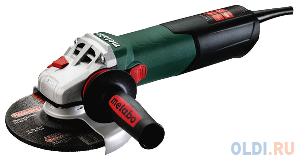 

Углошлифовальная машина Metabo WEVA 15-125 Quick 125 мм 1550 Вт
