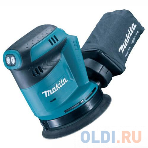 Машинка эксцентриковая MAKITA DBO180Z  18В LiIon ф125мм 7000/9500/11000об/мин ампл.2.8мм 1.7кг