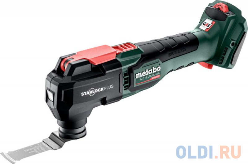 

Многофункциональный инструмент Metabo MT 18 LTX BL QSL зеленый/черный