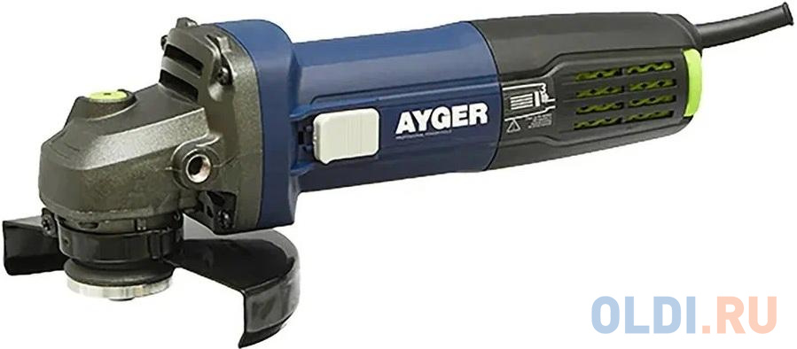 Углошлифовальная машина Ayger AG1000 125 мм 1000 Вт ayger машина углошлифовальная ag180 1850e