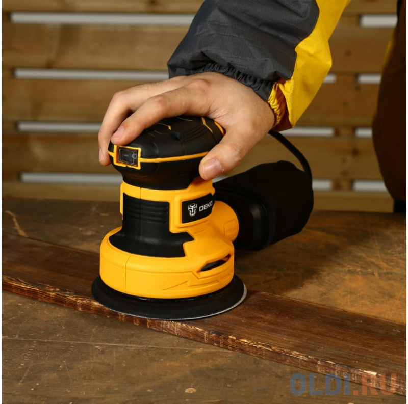 Эксцентриковая шлифмашина DEKO DKG400-125 125 мм 400 Вт фото