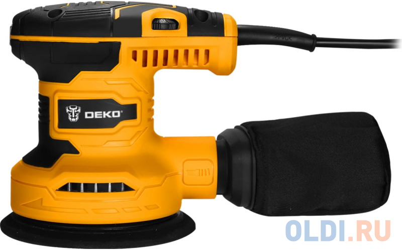 Эксцентриковая шлифмашина DEKO DKG400-125 125 мм 400 Вт фото