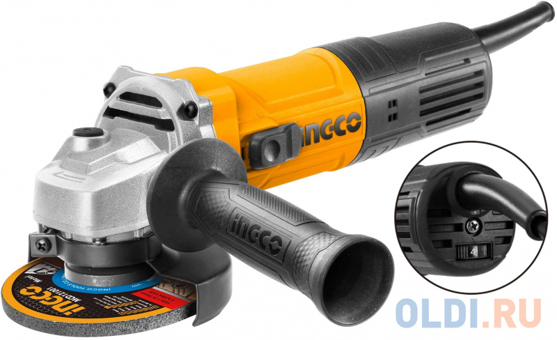 

Углошлифовальная машина Ingco AG90028 125 мм 900 Вт