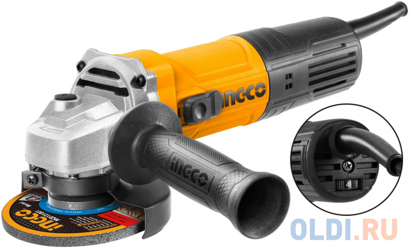 

Углошлифовальная машина Ingco AG900285 125 мм 900 Вт