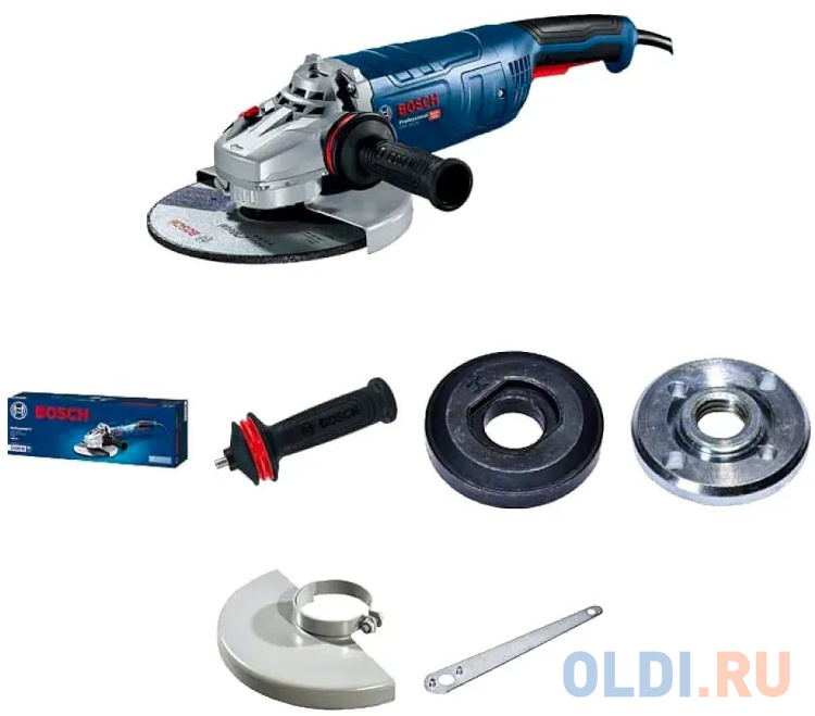Углошлифовальная машина Bosch GWS 24-230 JZ 230 мм 2400 Вт - GWS 24-230 JZ